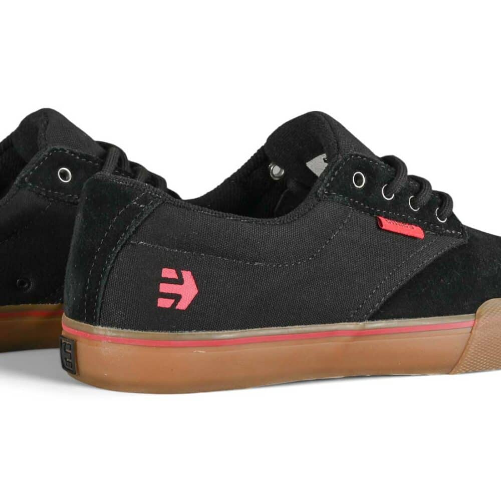 Etnies Jameson Vulc Skate Shoes - Black/Red/Gum