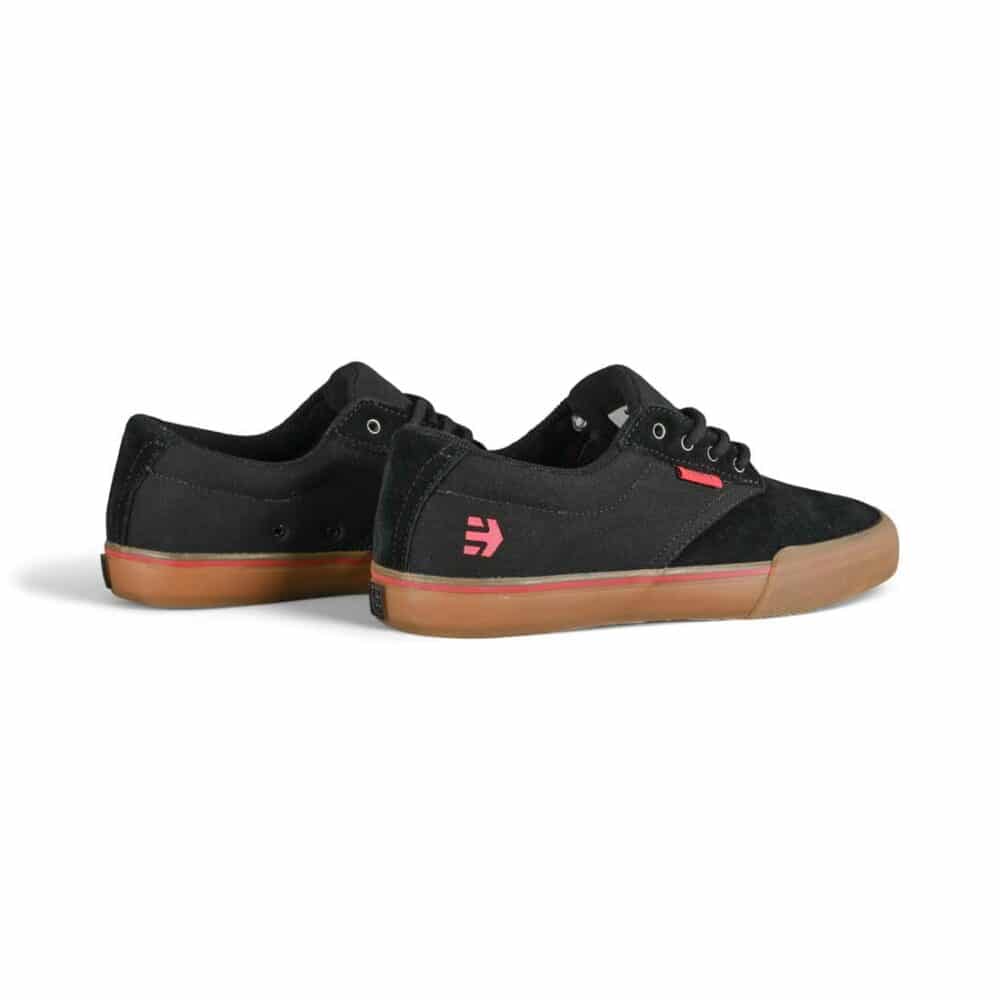 Etnies Jameson Vulc Skate Shoes - Black/Red/Gum