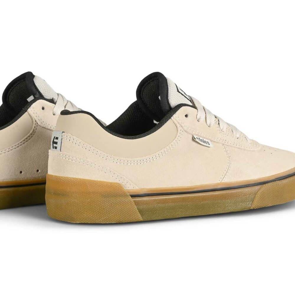 Etnies Joslin Vulc Skate Shoes - White/Black/Gum