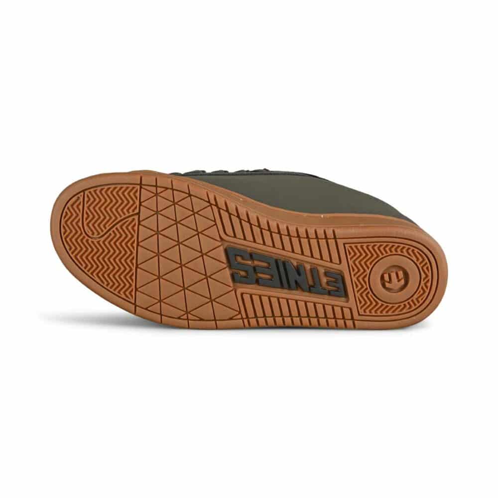 Etnies Metal Mulisha Kingpin 2 Skate Shoes - Dark Grey/Black/Gum