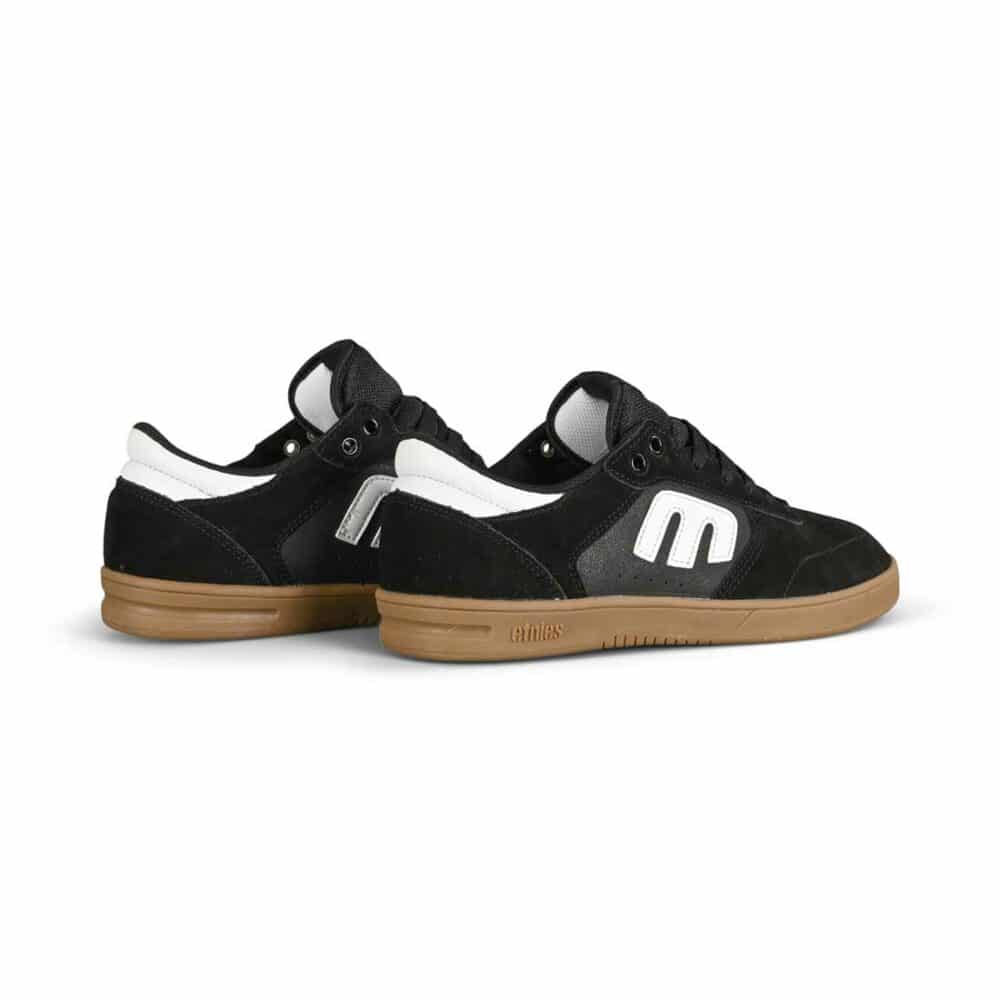 Etnies Nassim Windrow Skate Shoes - Black/Gum/White