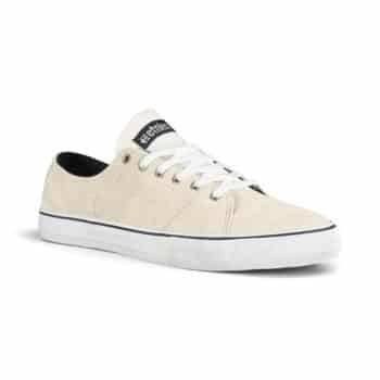 Etnies RLS Skate Shoes - White Suede