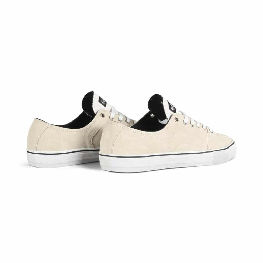 Etnies RLS Skate Shoes - White Suede