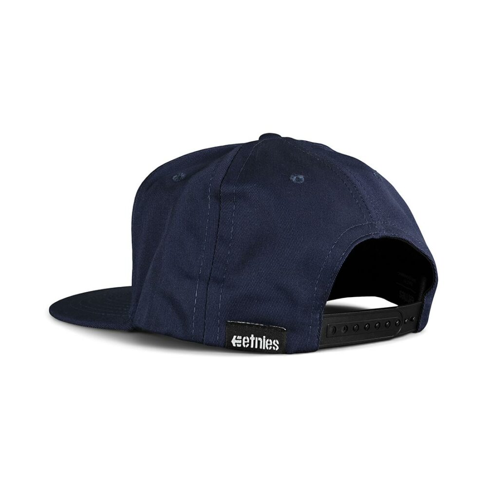 Etnies Corp Snapback Cap – Navy/Yellow