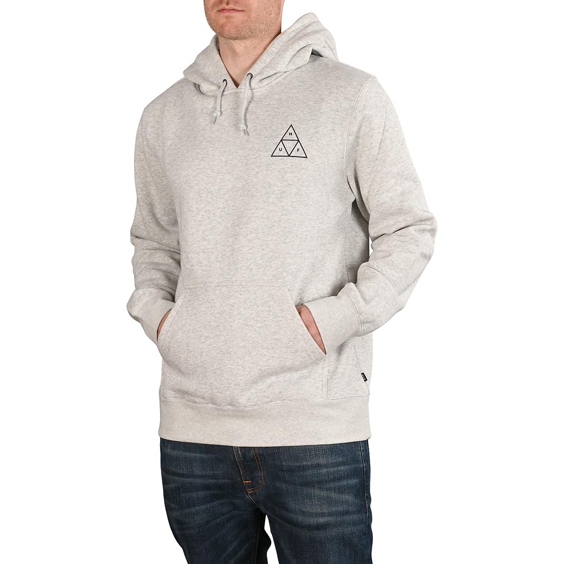 HUF Essentials Triple Triangle Pullover Hoodie - Supereight