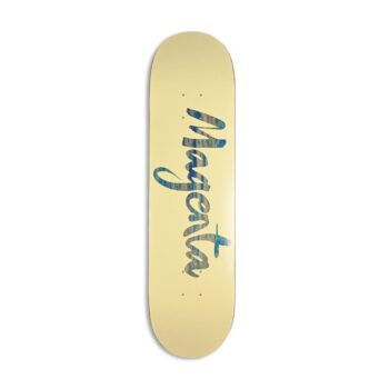 Magenta Brush Team Wood Skateboard Deck