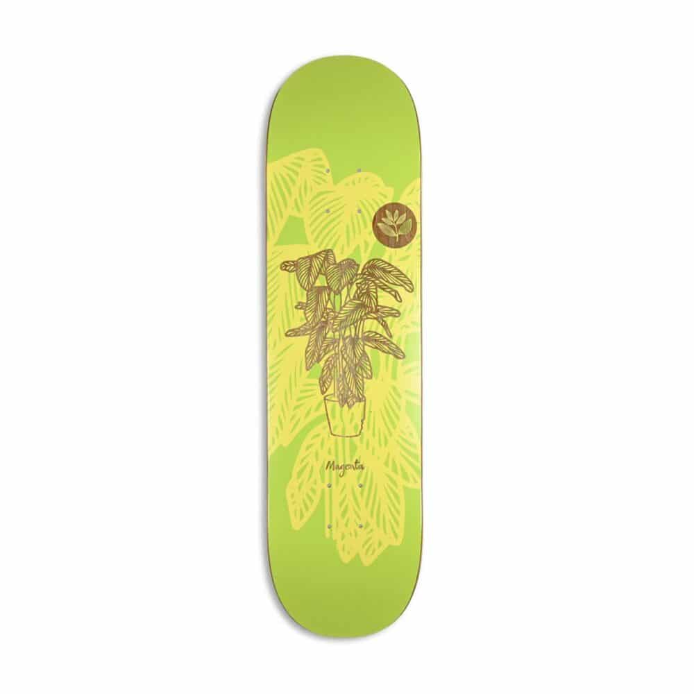 Magenta Power Plant Skateboard Deck