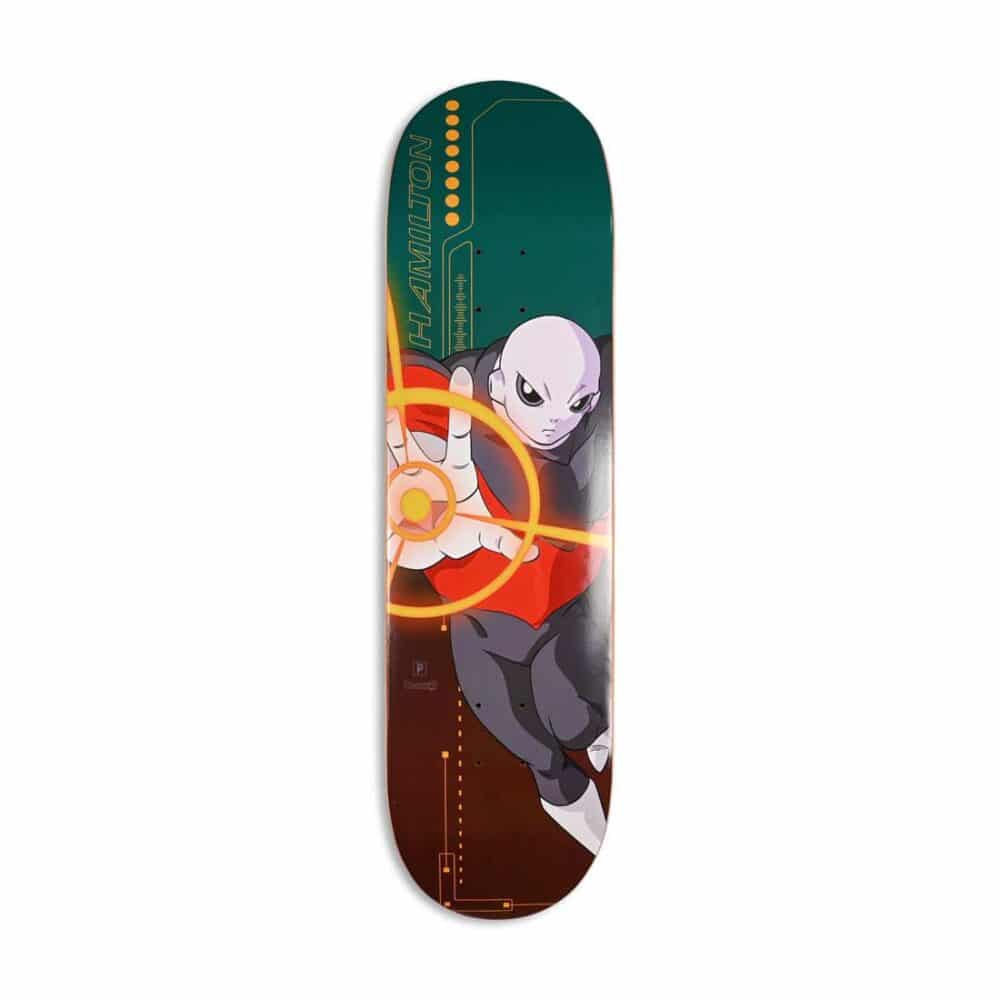 Primitive x DBS2 Hamilton Jiren 8.5" Skateboard Deck - Green