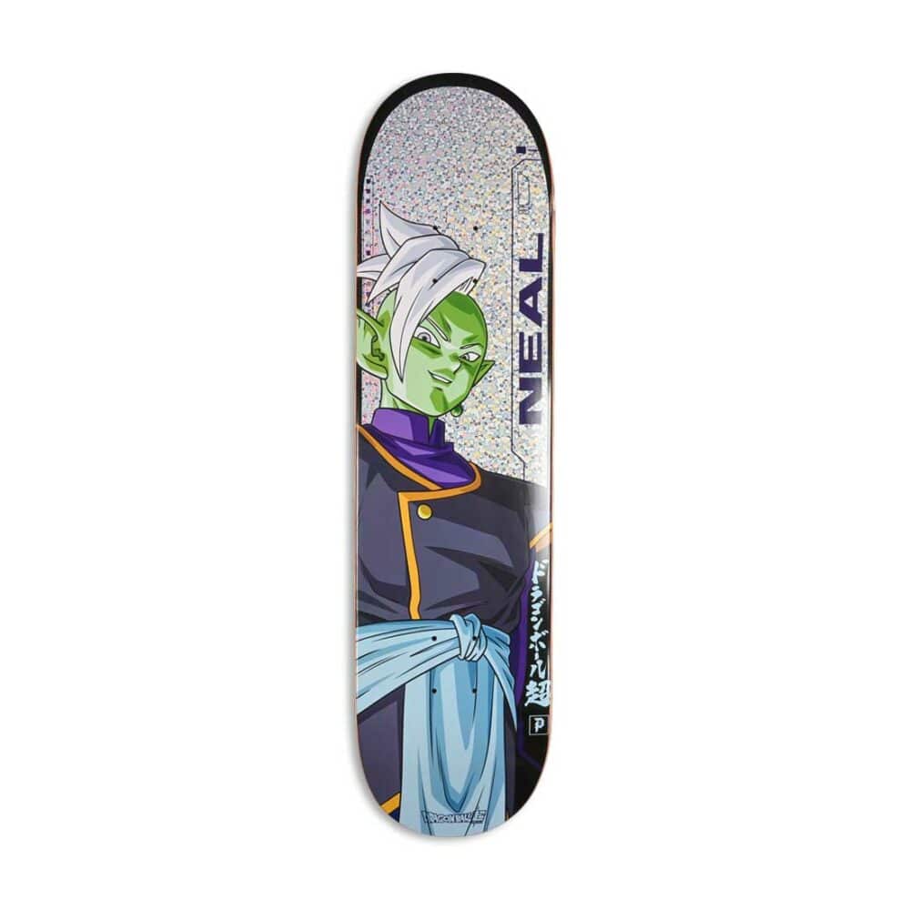 Primitive x DBS2 Neal Zamasu Skateboard Deck - Black