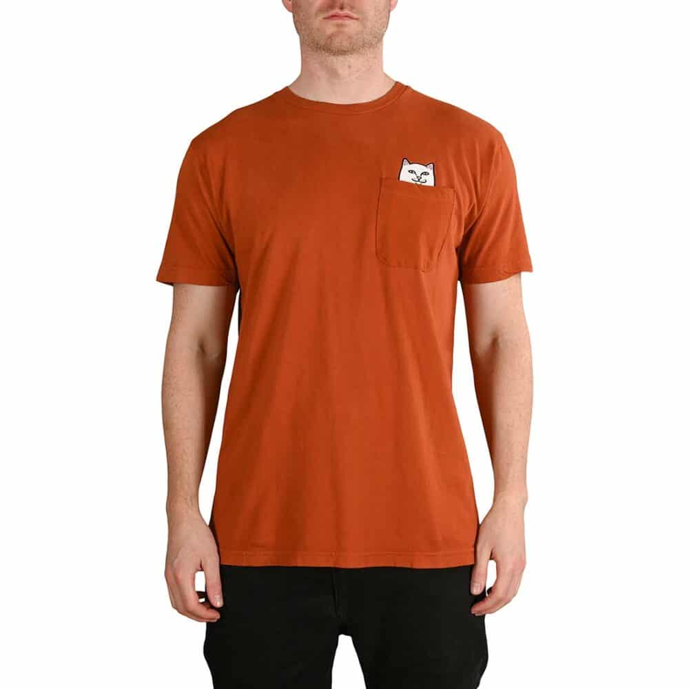 RIPNDIP Lord Nermal S/S Pocket T-Shirt - Cotta Orange - Supereight RIPNDIP Lord Nermal S/S Pocket T-Shirt - Cotta Orange - Supereight