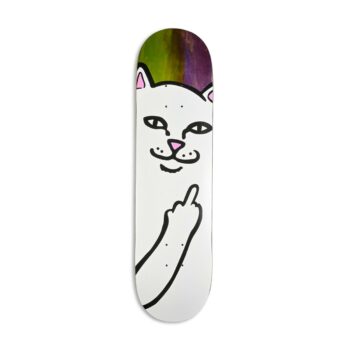 RIPNDIP Lord Nermal Skateboard Deck - Purple/Lime