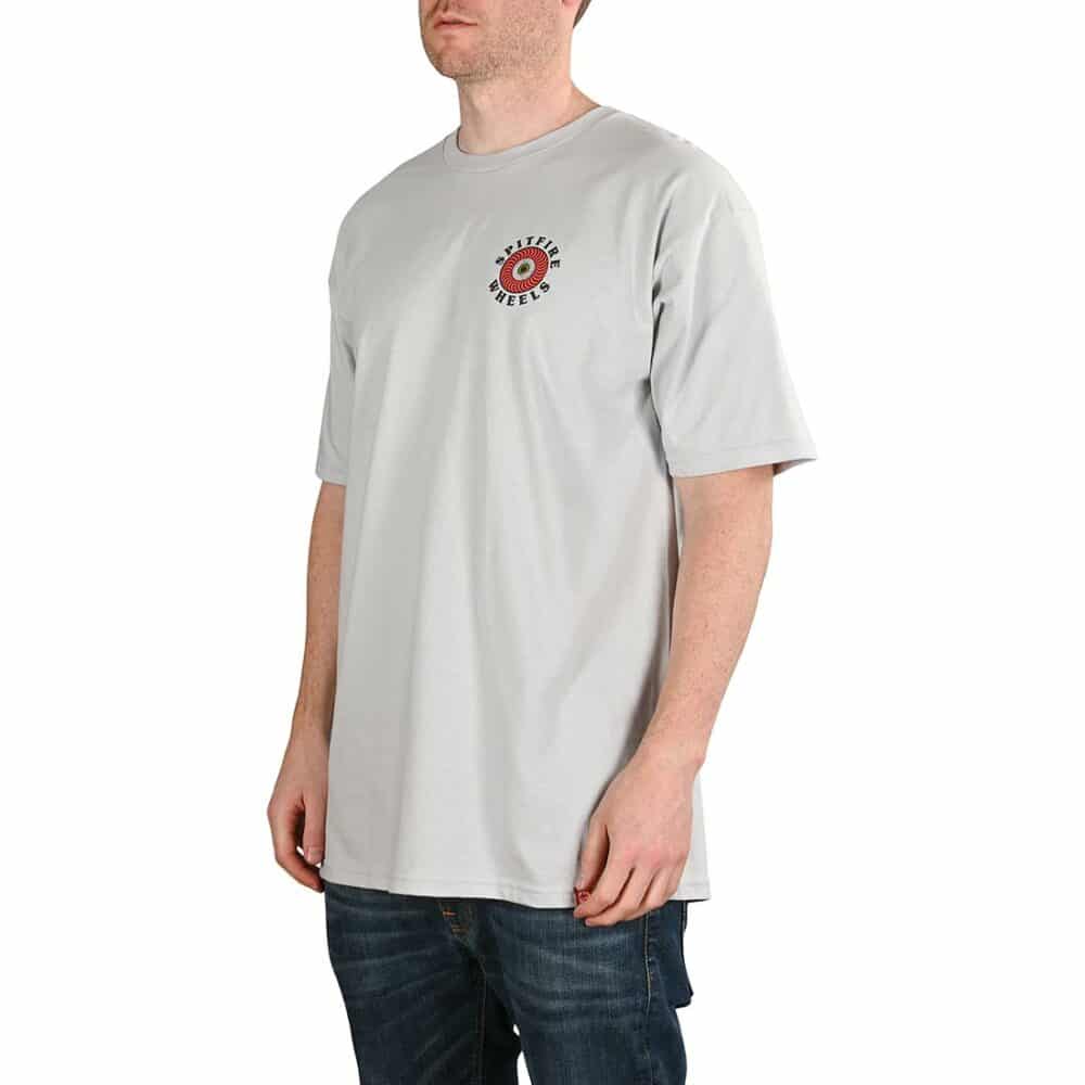 Spitfire OG Classic Fill S/S T-Shirt - Silver/Red/White/Yellow