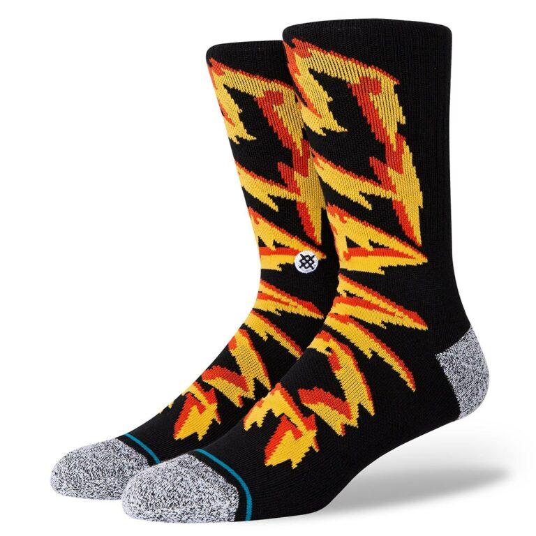 Stance Electrified Crew Socks Black Supereight
