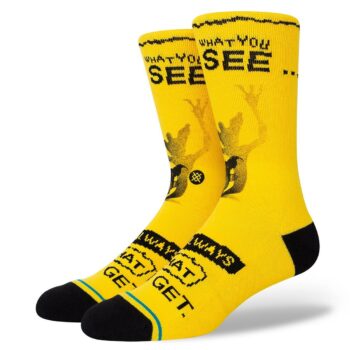 Stance What You Get Crew Socks - Black