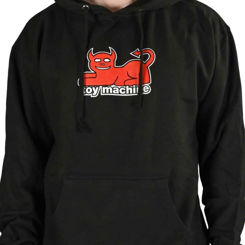 Toy Machine Devil Cat Pullover Hoodie - Black