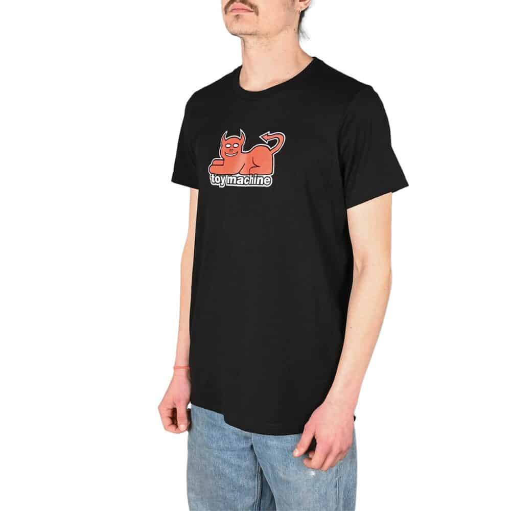 Toy Machine Devil Cat S/S T-Shirt - Black