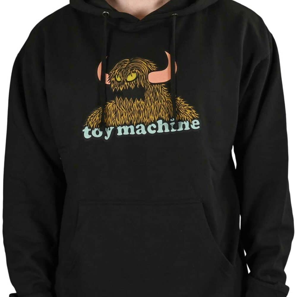 Toy Machine Furry Monster Pullover Hoodie - Black