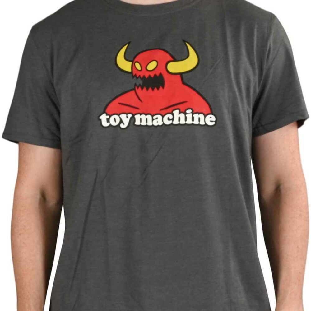 Toy Machine Monster T-Shirt - Graphite Grey