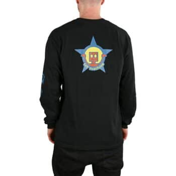 Toy Machine Robot Star L/S T-Shirt - Black