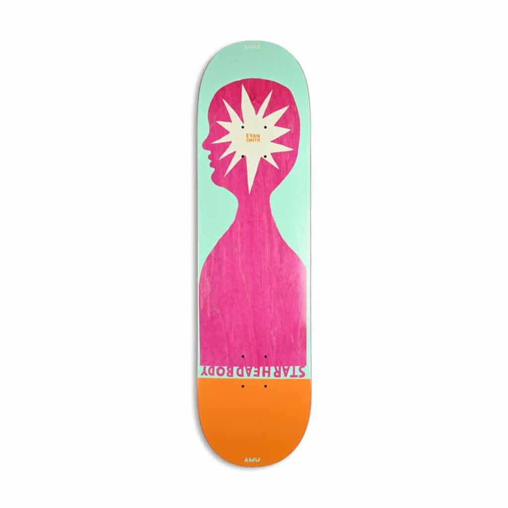 Planche à Roulettes Uma Landsleds Maité Growth 8,25" - Deck En érable, Concave Medium, Neuf