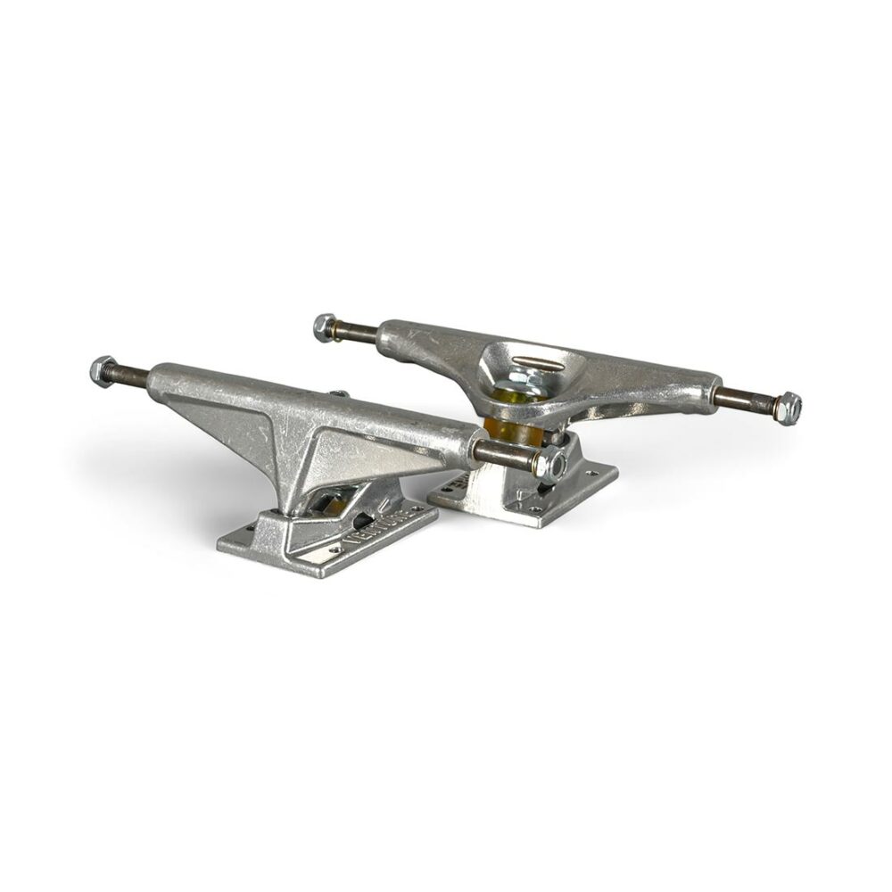 Venture Trucks Team High 6.1 (Pair) - Polished Silver