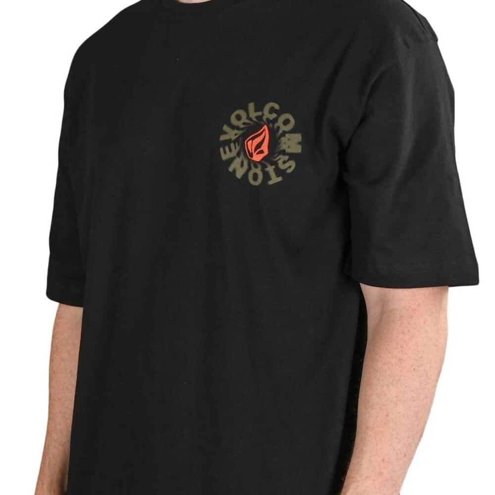 Volcom Nausea LSE S/S T-Shirt - Black