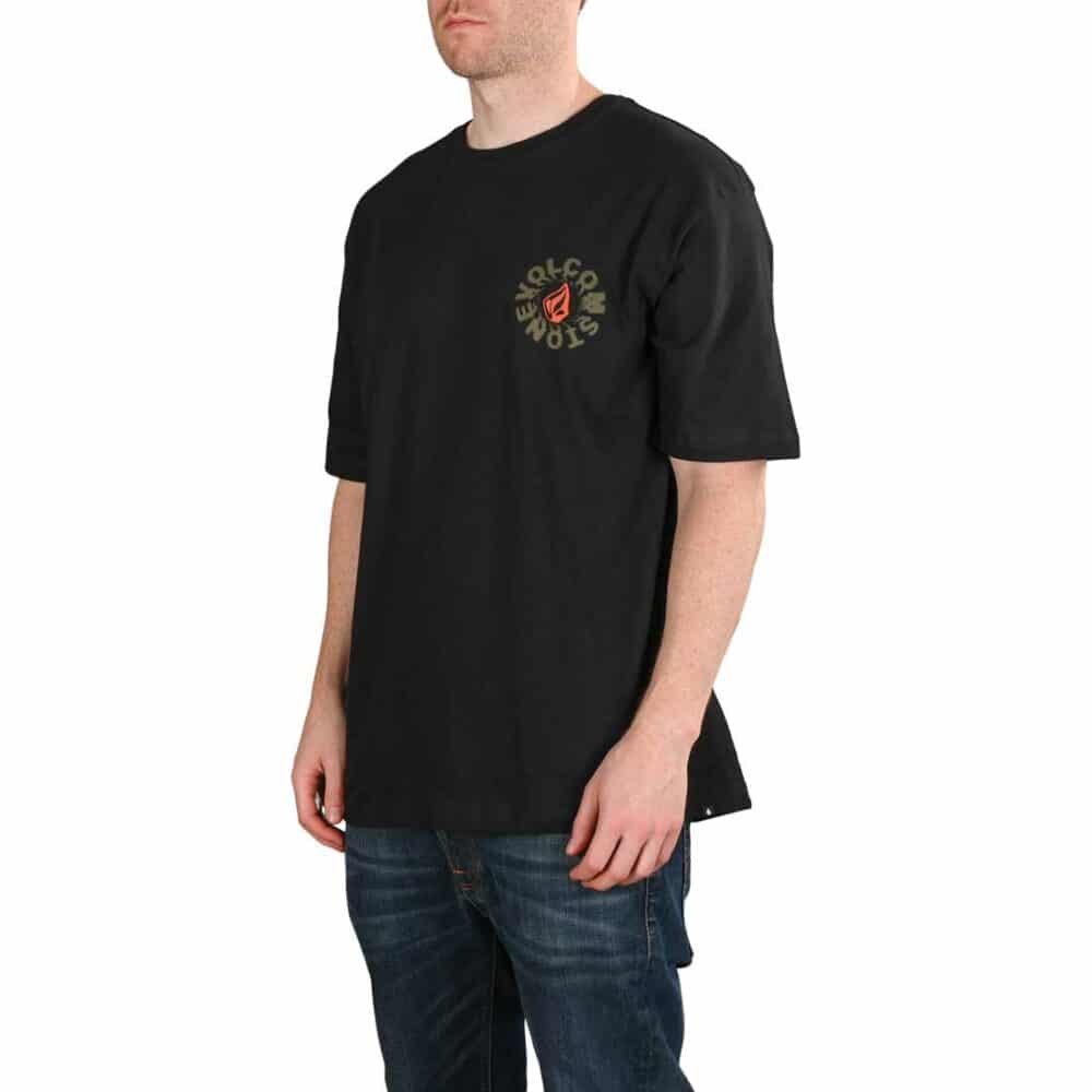 Volcom Nausea LSE S/S T-Shirt - Black