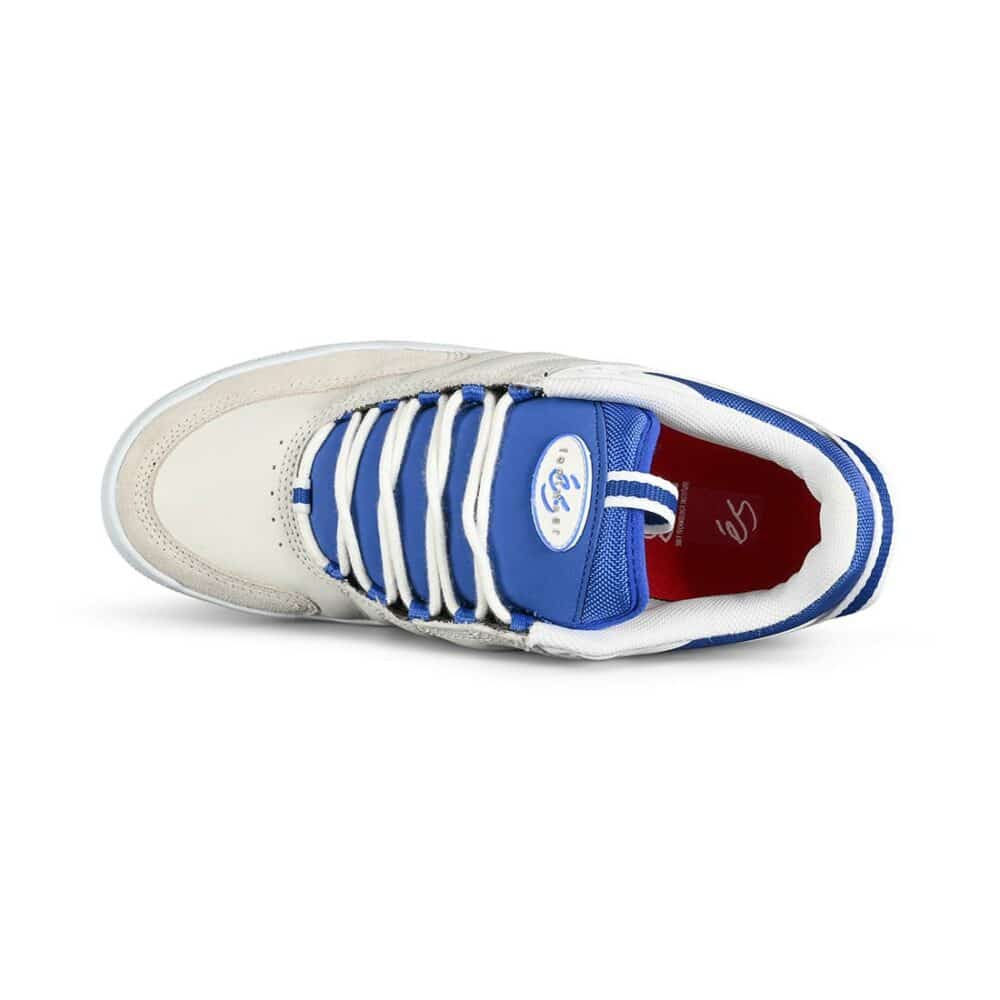 eS Evant Skate Shoes - White/Blue
