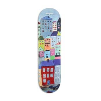 Almost John Dilo Places (Left) R7 8.125" Skateboard Deck