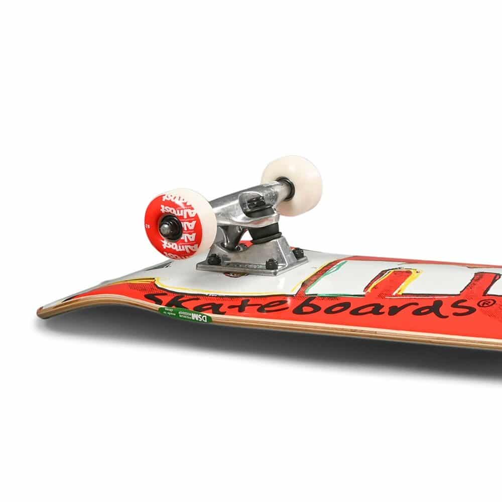 Almost Neo Express FP 8" Complete Skateboard - Red