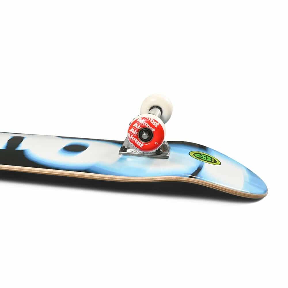 Almost Spin Blur FP 7.625" Complete Skateboard - Blue