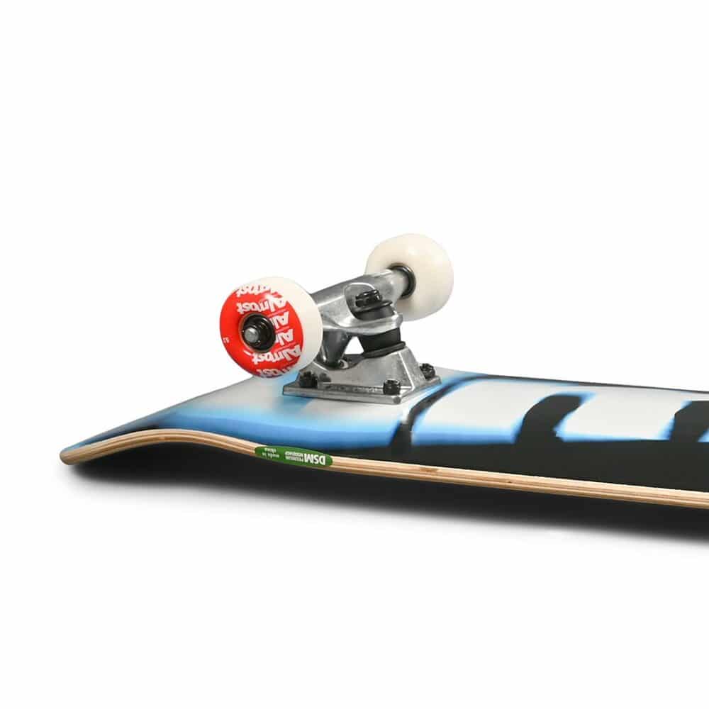 Almost Spin Blur FP 7.625" Complete Skateboard - Blue