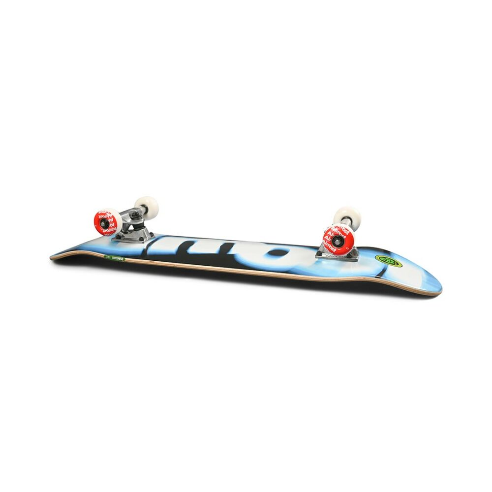 Almost Spin Blur FP 7.625" Complete Skateboard - Blue