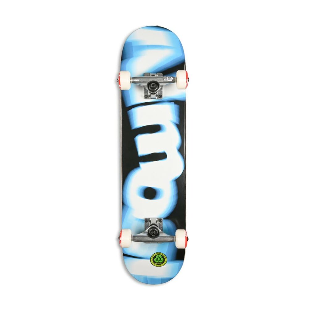 Almost Spin Blur FP 7.625" Complete Skateboard - Blue