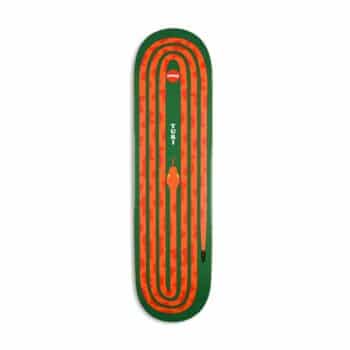 Almost Yuri Facchini Snake Pit R7 8.125" Skateboard Deck - Orange