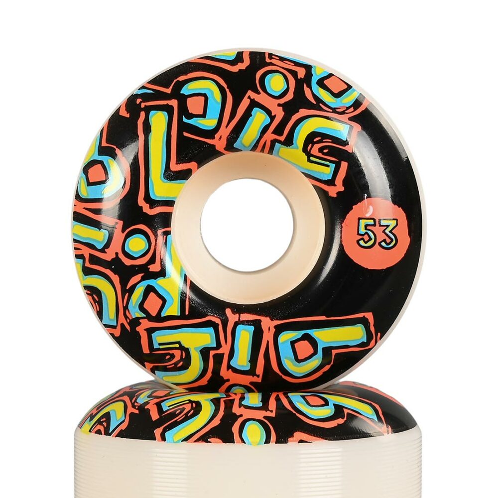 Blind OG Stacked 53mm Skateboard Wheels - Black