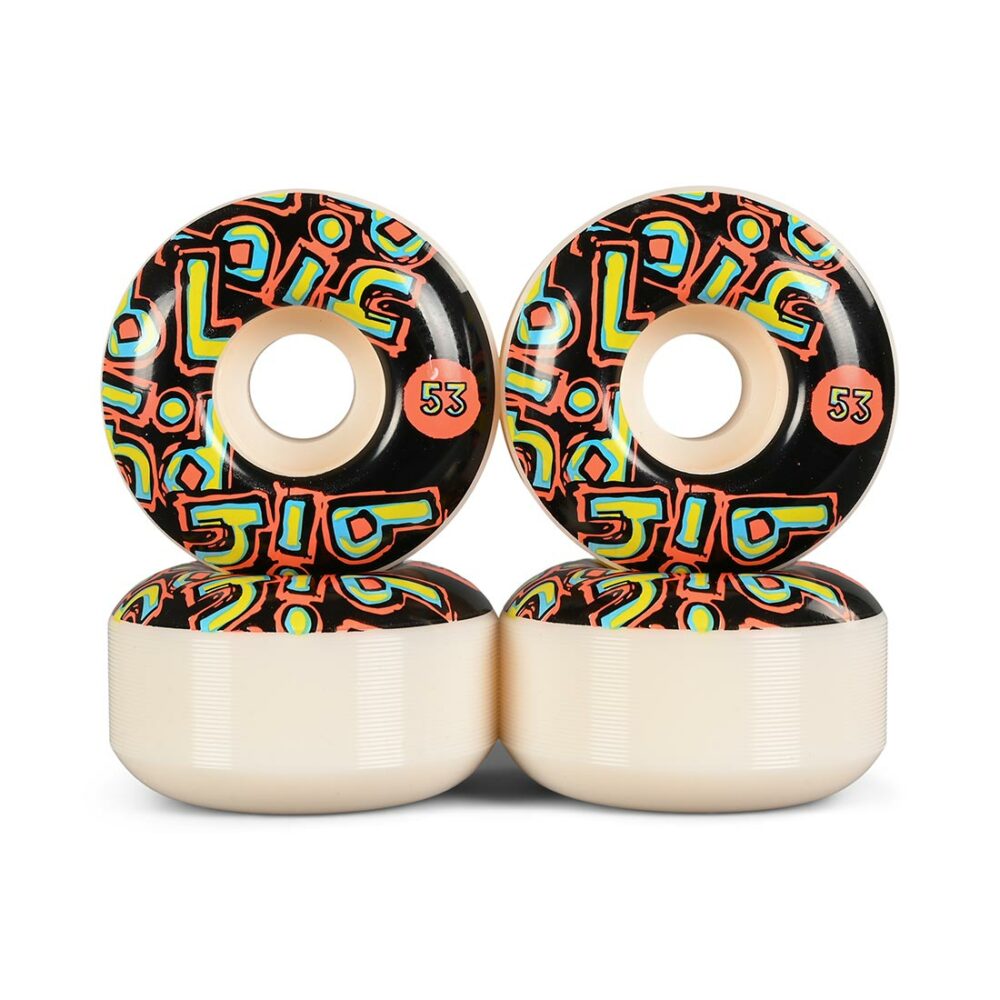 Blind OG Stacked 53mm Skateboard Wheels - Black