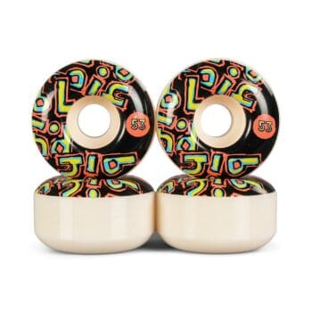 Blind OG Stacked 53mm Skateboard Wheels - Black