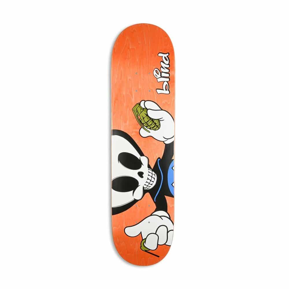 Blind Papa Reaper Character R7 8" Skateboard Deck - Orange Stain