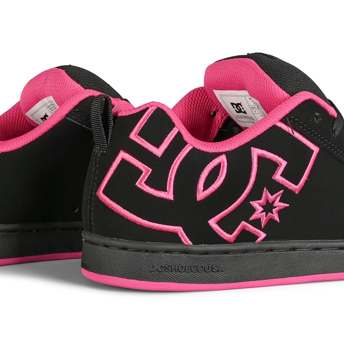 Top 10 Skate Shoe Brands DC Shoes Court Graffik Black Pink