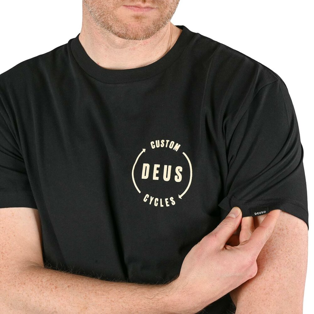 Deus Ex Machina Turbulane S/S T-Shirt - Black