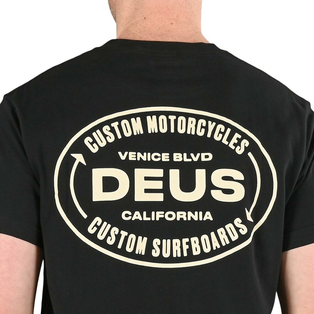 Deus Ex Machina Turbulane S/S T-Shirt - Black