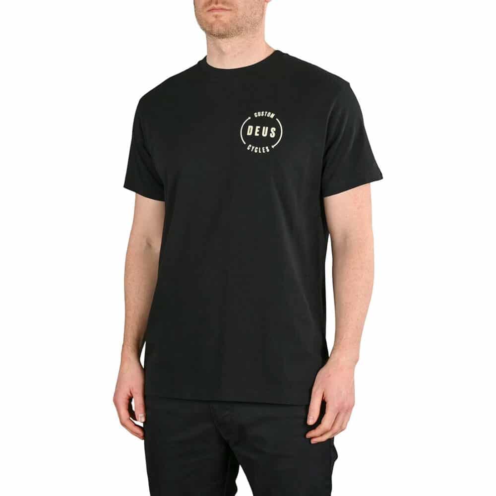 Deus Ex Machina Turbulane S/S T-Shirt - Black