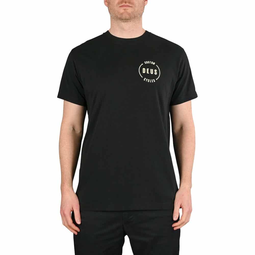 Deus Ex Machina Turbulane S/S T-Shirt - Black