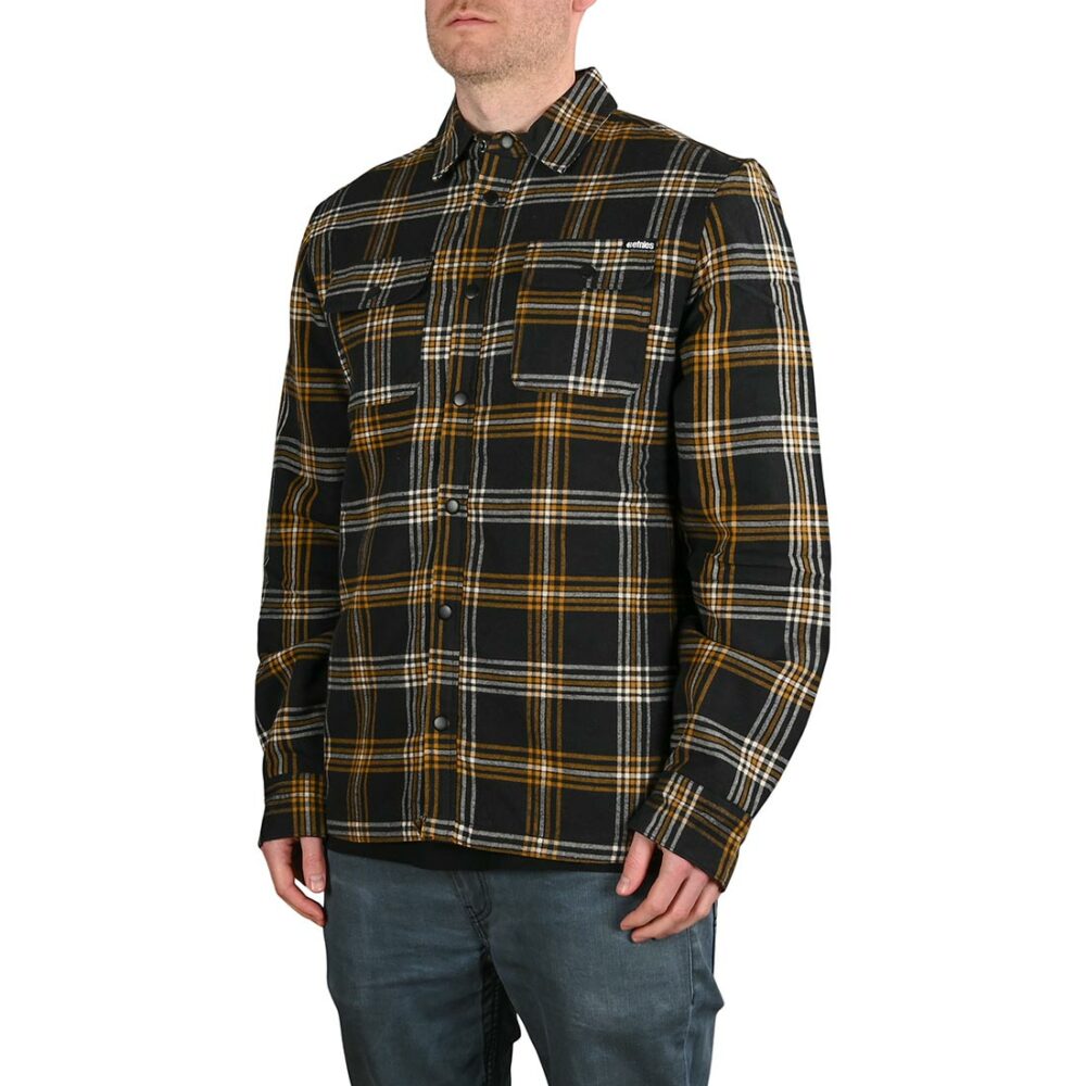 Etnies Backswitch L/S Shirt Jacket - Black/Brown