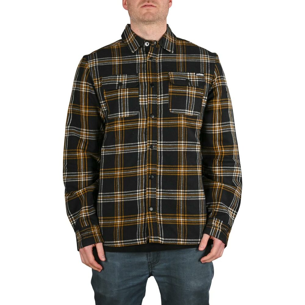 Etnies Backswitch L/S Shirt Jacket - Black/Brown