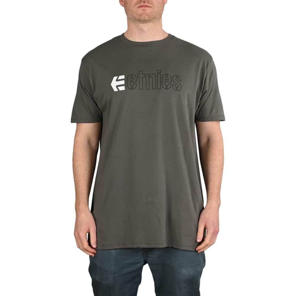 Etnies Ecorp S/S T-Shirt - Charcoal