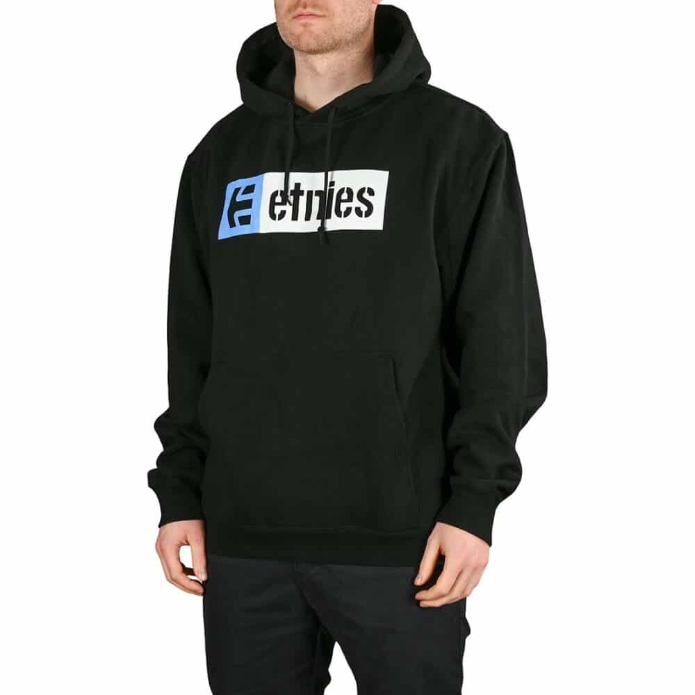 Etnies New Box Pullover Hoodie - Black/Blue/Grey