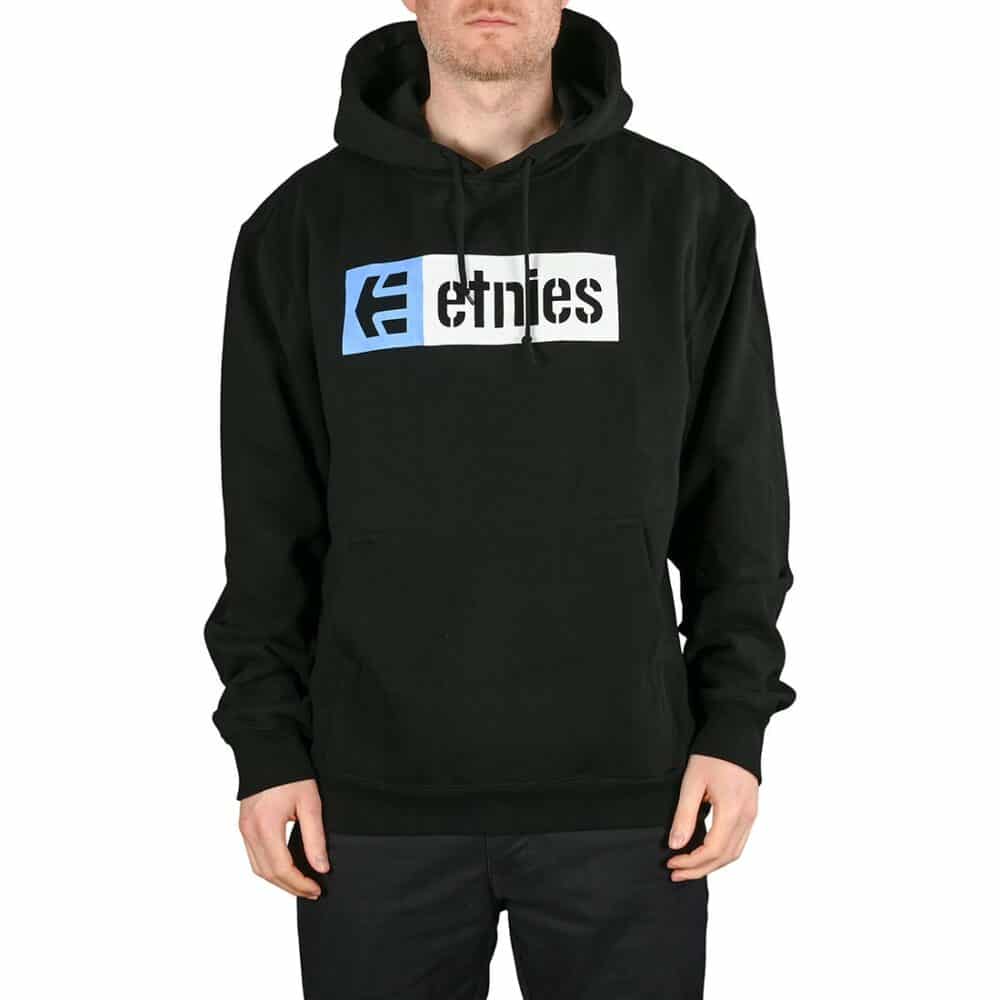 Etnies New Box Pullover Hoodie - Black/Blue/Grey