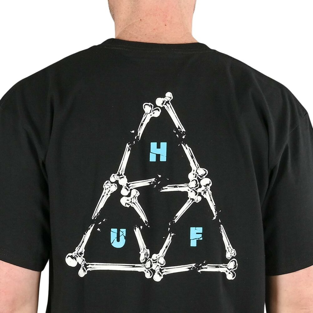 HUF Broken Bones TT S/S T-Shirt - Black